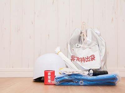 防災備品イメージ｜ザ・パークハウス芦屋レジデンス